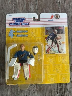 Jim Carey 1996 Starting Lineup Figure / NHL / Hasbro